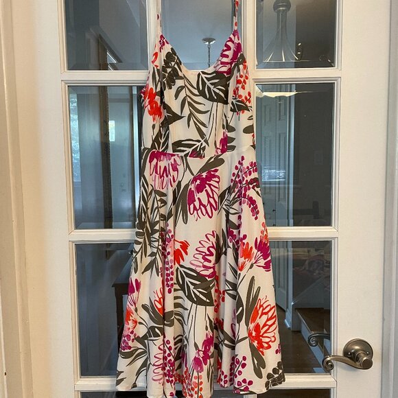 Old Navy Fit and Flare Cami Dress, Floral Print - Picture 1 of 4
